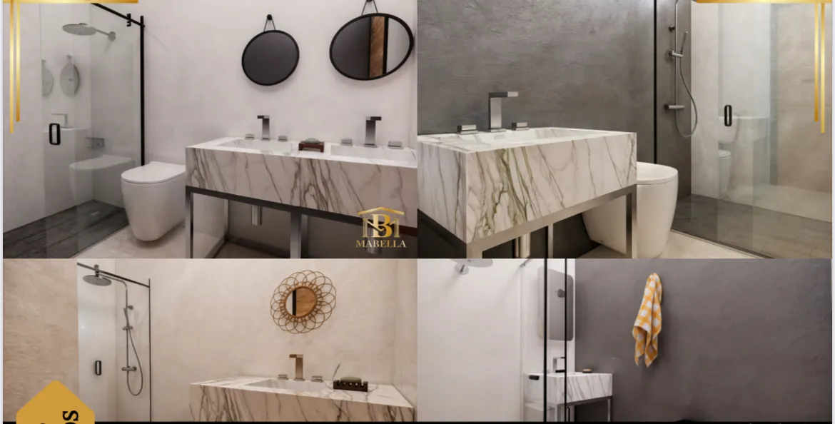 Medio Baño Residencial Mabella Esmeralda